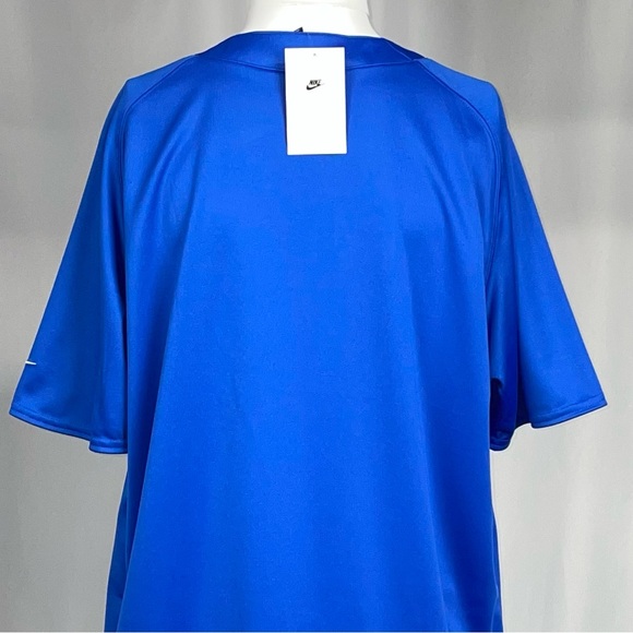 Nike Therma Fit Large Royal Blue Pullover Jersey Shirt Brand New With Tags - Picture 7 of 9
